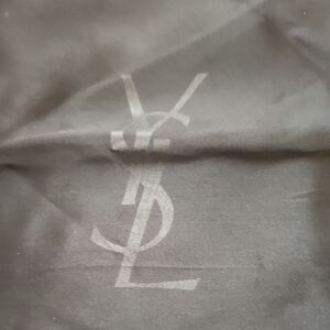 YSL Black Fabric with Logo